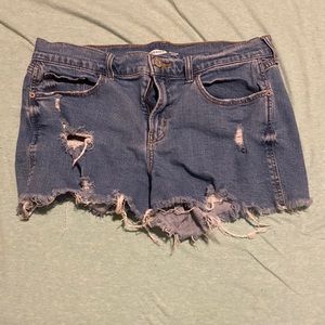 Boyfriend mid rise shorts